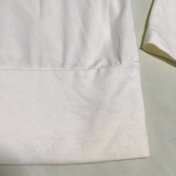 Tristan Embellished Scoop- Neck Cold Shoulder Long Sleeve Top Size M - Picture 9 of 11